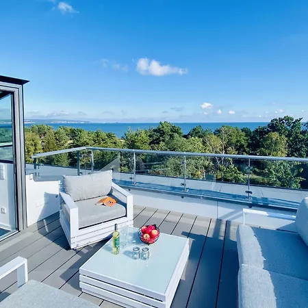Apartament Penthouse Mit Dachterrasse Pier 5.4 Binz Zewnętrze zdjęcie